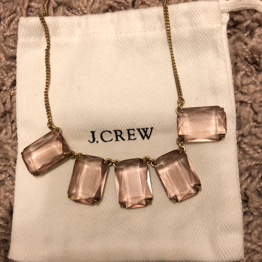 J. Crew Necklace and BCBG Top